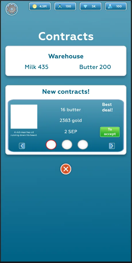 Milk Farm contracts